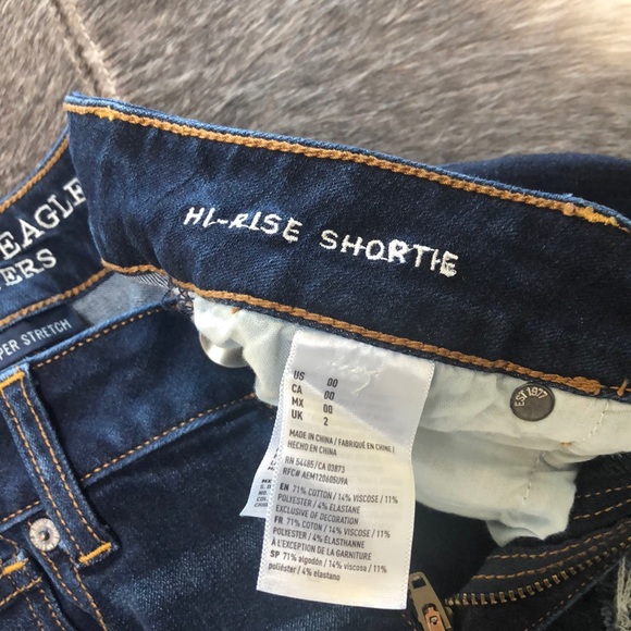 Hi rise shorts double zero - Picture 2 of 3